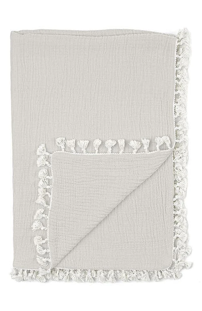 CRANE BABY Muslin Blanket in Moonstone at Nordstrom