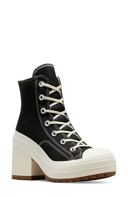 Converse Chuck 70 De Luxe Block Heel Sneaker /Egret/Egret at Nordstrom