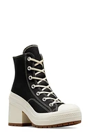 Converse Chuck 70 De Luxe Block Heel Sneaker /Egret/Egret at Nordstrom