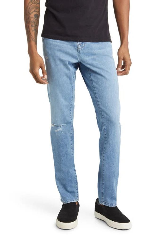 FRAME L'Homme Degradable Skinny Fit Jeans at Nordstrom,