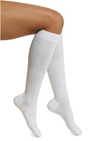 COMRAD Nep Compression Knee High Socks in Stargazer White at Nordstrom