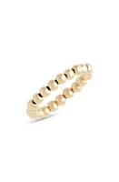 MIRANDA FRYE Blake Stretch Bead Ring in Gold at Nordstrom, Size Large