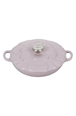 Le Creuset Petal Signature Braiser in Shallot at Nordstrom