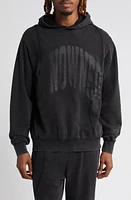 Renowned Lucid Arch Logo Hoodie Black at Nordstrom,