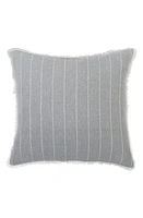 Pom Pom at Home Henley Stripe Square Pillow in Sky at Nordstrom