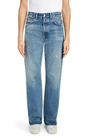 Acne Studios 2021 Vintage Wide Leg Jeans Mid Blue at Nordstrom, X