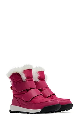 SOREL Whitney II Short Waterproof Insulated Boot Cactus Pink/Black at Nordstrom