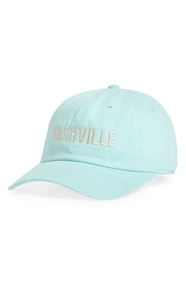 American Needle Nashville Baseball Cap in Seafoam at Nordstrom