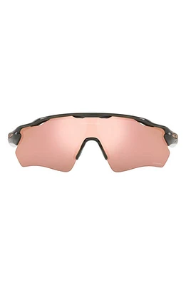 Oakley 38mm Rectangular Sunglasses in Carbon/Prizm Rose Gold at Nordstrom