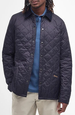 Barbour Heritage Liddesdale Quilted Jacket Navy at Nordstrom,