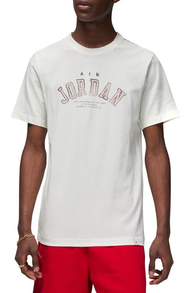 Jordan Flight Essentials Graphic T-Shirt Sail/Lobster/Lobster at Nordstrom,