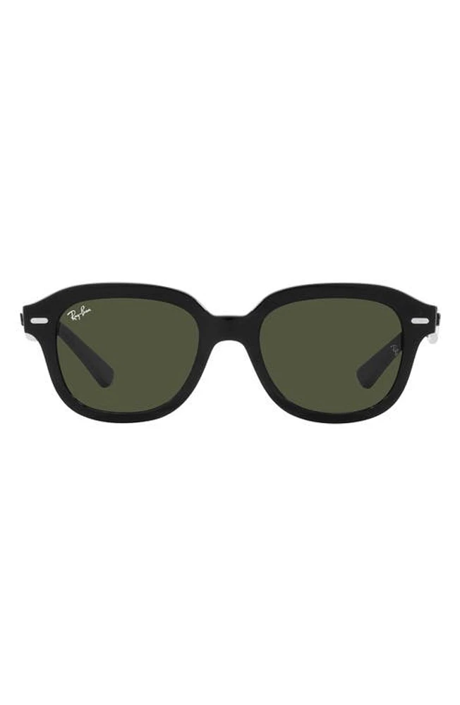 Ray-Ban Erik 53mm Square Sunglasses in Black at Nordstrom