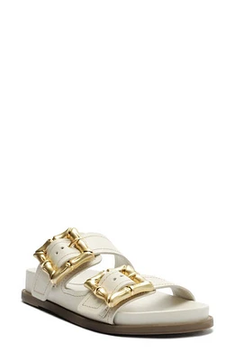 Schutz Enola Slide Sandal Pearl at Nordstrom,