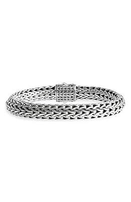 John Hardy Classic Chain Bracelet in Silver at Nordstrom, Size Large