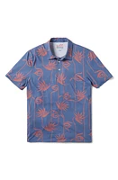 Reyn Spooner x Alfred Shaheen Personal Paradise Floral Polo Blue Horizon at Nordstrom,