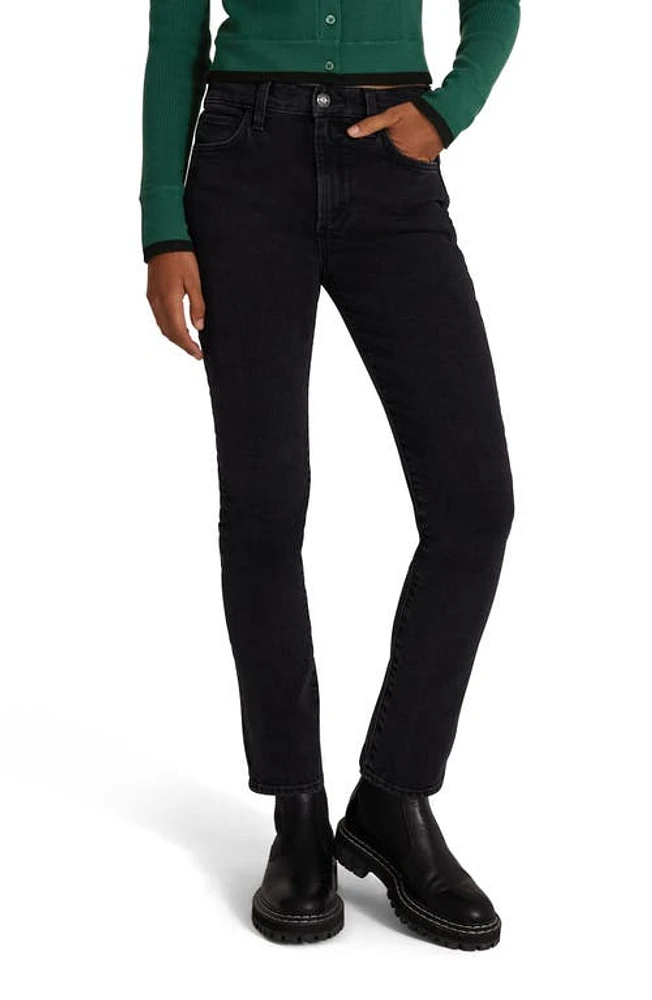 Favorite Daughter The Erin High Waist Slim Straight Leg Jeans Boulder at Nordstrom,