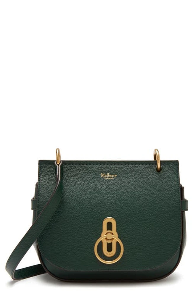 Mulberry Small Amberley Leather Satchel in Mulberry Green at Nordstrom