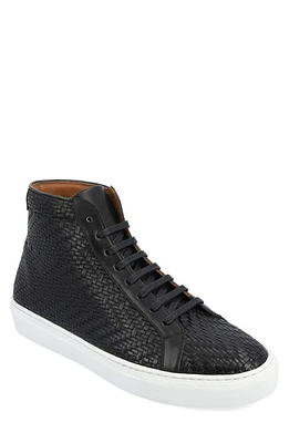 TAFT High Top Sneaker Black Woven at Nordstrom,