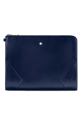 Montblanc Meisterstück Leather Portfolio in Blue at Nordstrom