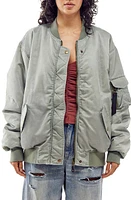 BDG Urban Outfitters Oversize Reversible Bomber Jacket at Nordstrom,