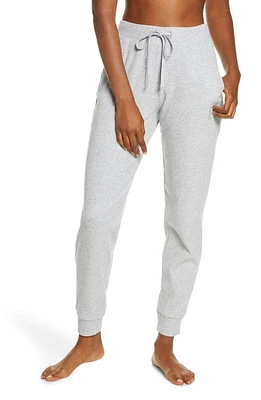 Alo Muse High Waist Rib Joggers Heather at Nordstrom,