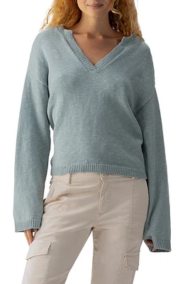 Sanctuary Chill Vibes Cotton V-Neck Sweater at Nordstrom,