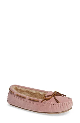 Minnetonka Cally Slipper Blush Pink Suede at Nordstrom,