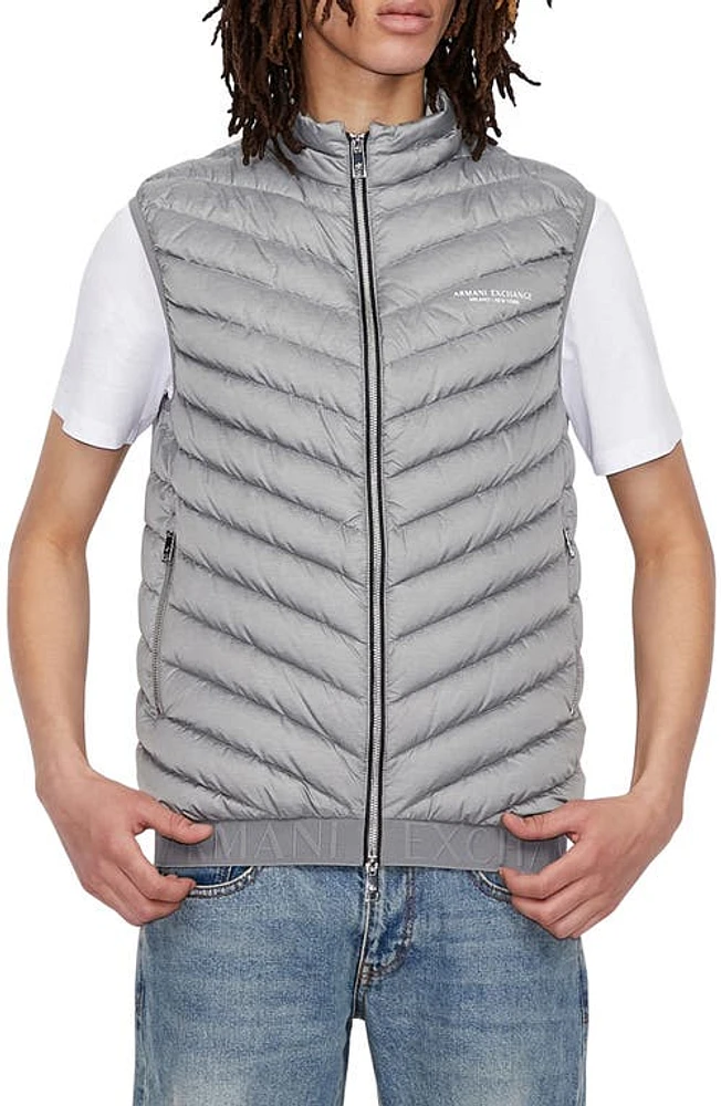 Armani Exchange Packable Down Puffer Vest at Nordstrom