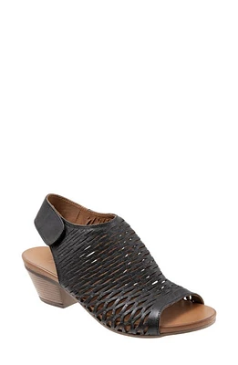 Bueno Lacey Slingback Sandal Black Leather at Nordstrom,