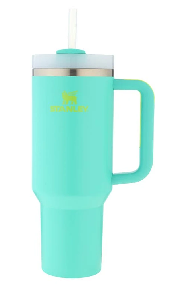 Stanley The Quencher H2.0 Flowstate -Ounce Tumbler in Tropical Teal at Nordstrom