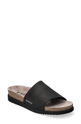 Mephisto Hanik Slide Sandal Leather at Nordstrom,