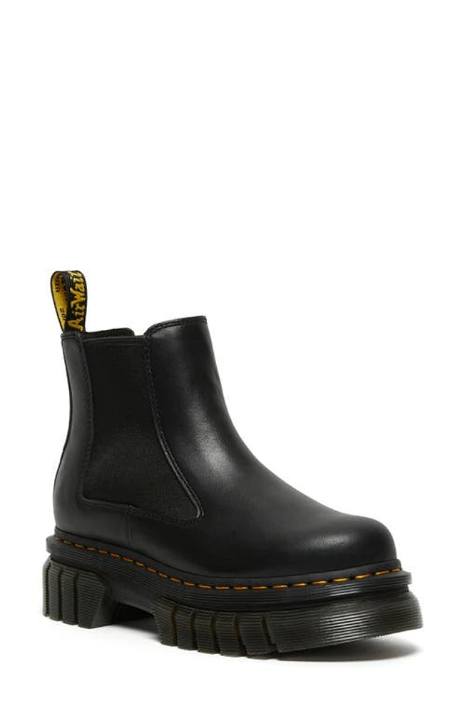 Dr. Martens Audrick Platform Chelsea Boot Black at Nordstrom,