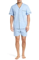 Majestic International Cotton Short Pajamas Blue at Nordstrom,