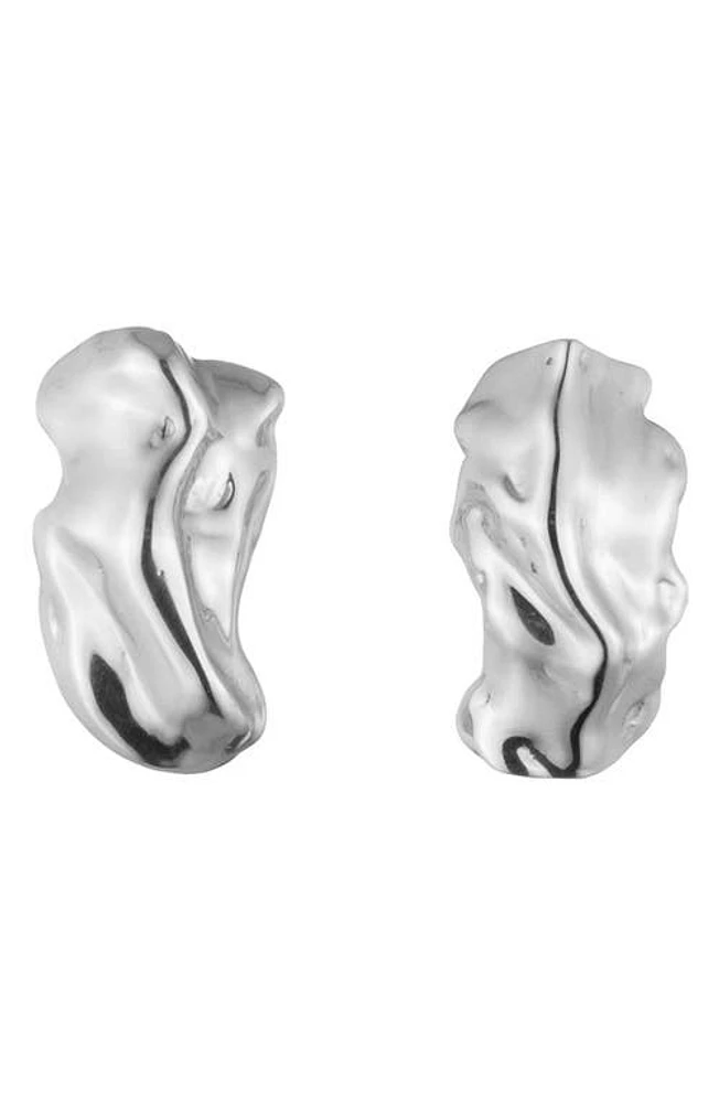 Sterling King Molten Stud Earrings in Sterling Silver at Nordstrom