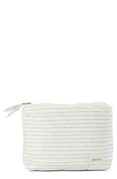 Pehr Water Resistant Coated Organic Cotton Pouch in Pebble at Nordstrom