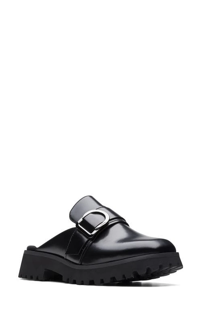 Clarks(r) Stayso Free Mule Black Leather at Nordstrom,