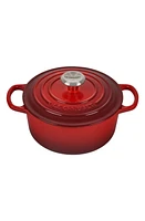 Le Creuset Signature 2-Quart Round Enameled Cast Iron Dutch Oven in Cerise at Nordstrom