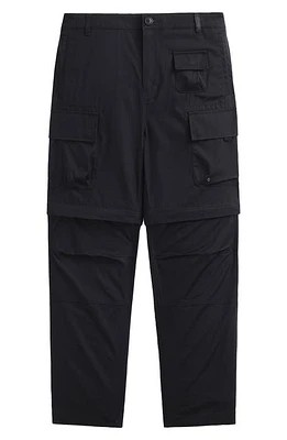 Alpha Industries Convertible Cargo Pants Black at Nordstrom,