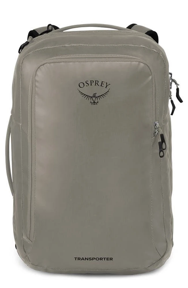 Osprey Transporter 44L Carry-On Travel Backpack in Tan Concrete at Nordstrom