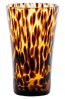 Juliska Puro Tortoiseshell Pattern Glass Tumbler in Brown at Nordstrom