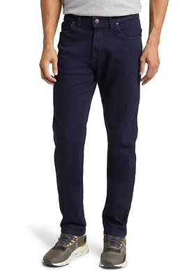 Barbell Apparel Bootcut Athletic Fit 2.0 Stretch Jeans Dark Rinse at Nordstrom,