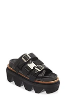 Sacai Wingtip Slide Sandal in Black at Nordstrom, Size 7Us