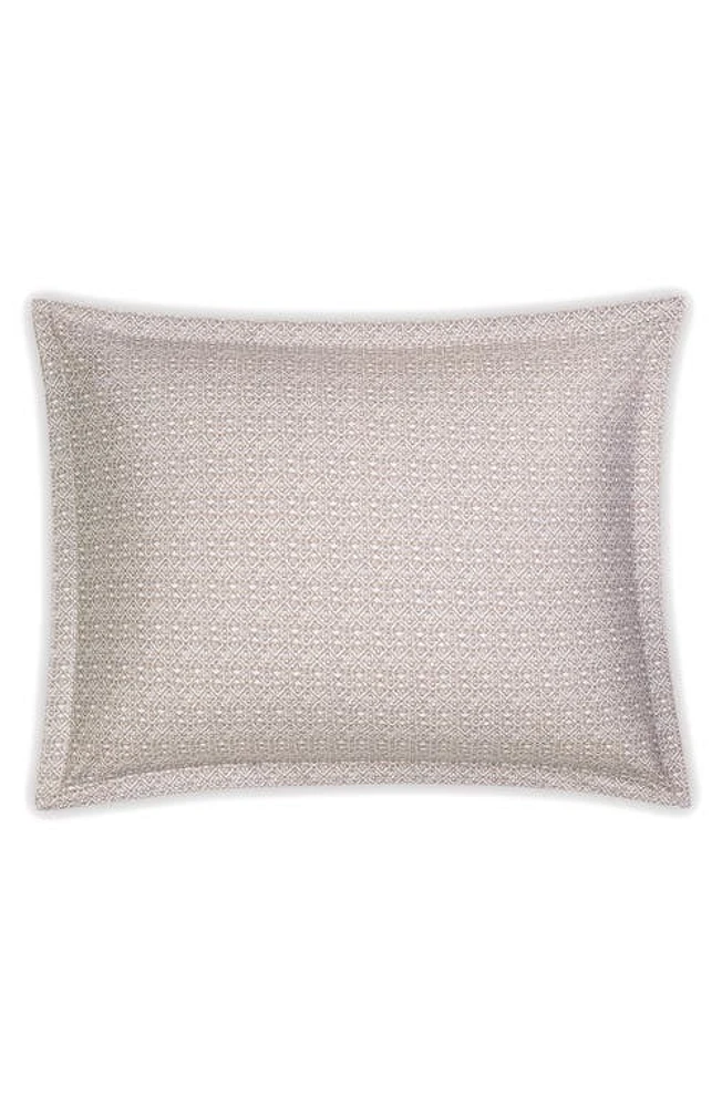 Matouk Catarina Cotton Percale Pillow Sham in Dune at Nordstrom