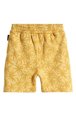 TINY TRIBE Kids' Stretch Cotton Pull-On Shorts Dusty Yellow at Nordstrom,