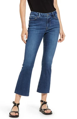 FRAME Le Crop Mini Bootcut Raw Hem Jeans Lupine at Nordstrom,