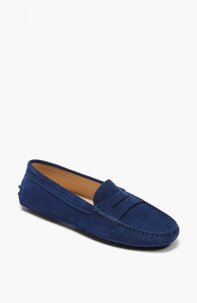 Tod's Gommini Driving Moccasin Dark Blue at Nordstrom,