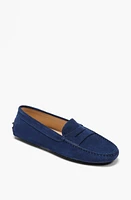 Tod's Gommini Driving Moccasin Dark Blue at Nordstrom,