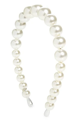 Tasha Imitation Pearl Headband at Nordstrom