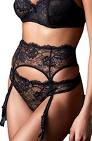 JOURNELLE Isabel Lace Suspender Belt at Nordstrom,