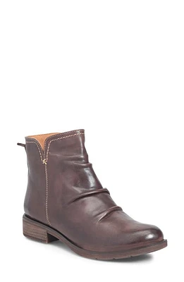 Söfft Beckie Ruched Bootie Cocoa Brown at Nordstrom,